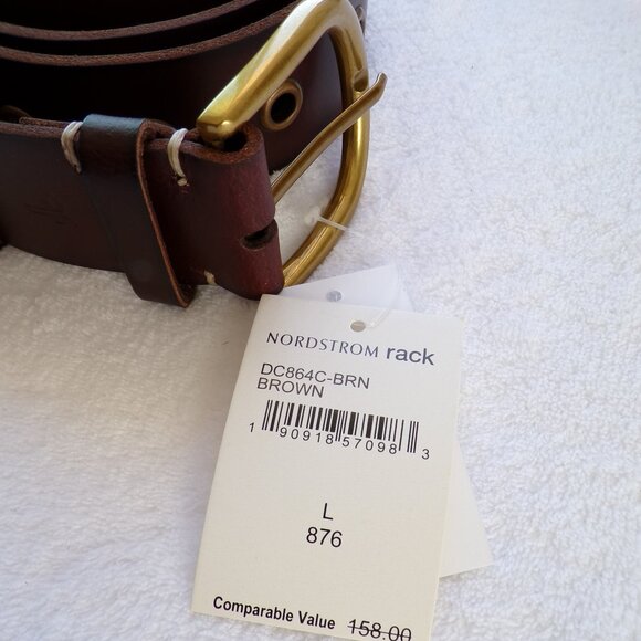 Frye Genuine Leather Grommet Belt, Western Bronze Unisex Adjustable Comfortable main image 9